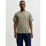 JACK & JONES Erkek Jjeorganic Basic Tee Ss O-Neck Noos T-Shirt, Vetiver., XXL