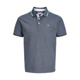 JACK & JONES Erkek Jjepaulos Polo Ss Noos Polo Gömlek (1'li Paket), Mavi (Blue Mirage), M
