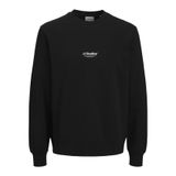 JACK & JONES Erkek Jjesoho Sweat Crew Neck Jnr, Siyah, 140