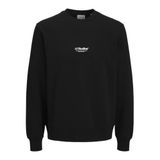 JACK & JONES Erkek Jjesoho Sweat Crew Neck Jnr, Siyah, 176