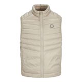 JACK & JONES Erkek Jjesprint Bodywarmer Collar Noos kapitone yelek, Crockery, M