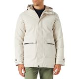 JACK & JONES Erkek Jjetiko Parka Sn ceket, Moonbeam, S