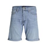 Jack & Jones Erkek JJICHRIS JJWOOD SHORTS GE 515 SN Şort, Blue Denim, L