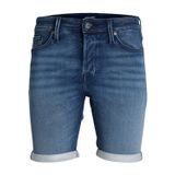 Jack & Jones Erkek JJIRICK JJICON SHORTS GE 341 I.K SS24 SN Şort, Blue Denim, S