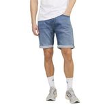 Jack & Jones Erkek JJIRICK JJICON SHORTS GE 381 I.K SS24 SN Şort, Blue Denim, S