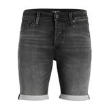 JACK & JONES Erkek JJIRICK JJICON SHORTS SQ 612 I.K SS24 SN Şort Siyah Denim S