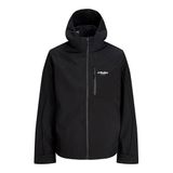 JACK & JONES Erkek Jjnorth Softshell Ceket, Siyah, x_l