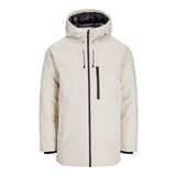 JACK & JONES Erkek Jjpayne Ceket Parka, Moonbeam, L