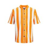 Jack & Jones Erkek JORBELMONT KNITTED SHIRT Gömlek Dark Cheddar M
