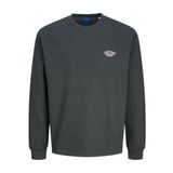 JACK & JONES Erkek Jorbronx Arch Small Sweat Crew Neck Sweatshirt, Forest River, L