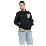 JACK & JONES Erkek JORCOLLEGE WOOL BLEND BOMBER NOOS Mont Ceket Siyah XXL