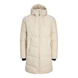 JACK & JONES Erkek Jorcopenhagen Long Puffer Ln Puf Ceket, Moonbeam, S