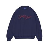 JACK & JONES Erkek Jorinwood Sweat Crew Neck FST, Okyanus Mağarası, M