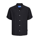 Jack & Jones Erkek JORJEFF MARBELLA RESORT SHIRT Gömlek, Siyah, L