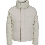 Jack & Jones Erkek Jorlaundry Puffer Mont - XL - Ekru