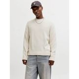 Jack & Jones Erkek Jornorrebro Catskılls Knıt Crew Neck Sn Beyaz Kazak -12293244 - M