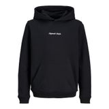 JACK & JONES Erkek Jornorrebro Emb Sweat Hood Noos Jnr, Siyah, 176