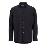 JACK & JONES Erkek Jorparos büyük beden tişört Ls, Siyah, M