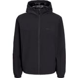 Jack & Jones Erkek Jorvesterbro Kapüşonlu Suya Dayanıklı Mevsimlik Mont Ceket 12272898 Siyah