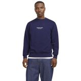 JACK & JONES Erkek Jorvesterbro Sweat Crew Neck Noos, Okyanus Mağarası, S