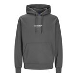 JACK & JONES Erkek Jorvesterbro Sweat Hood Noos kapüşonlu kazak, Demir Gate, XXL