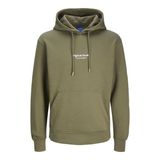 JACK & JONES Erkek Jorvesterbro Sweat Hood Noos kapüşonlu kazak, Kalamata, M