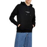 JACK & JONES Erkek Jorvesterbro Sweat Hood Noos Kapüşonlu Sweatshirt, Black, M
