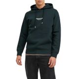 JACK & JONES Erkek Jorvesterbro Sweat Hood Noos Kapüşonlu Sweatshirt, Magical Forest, L
