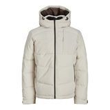 Jack & Jones Erkek JORVESTERBRO TEDDY JACKET NOOS Ceket, Koyu Bej, L