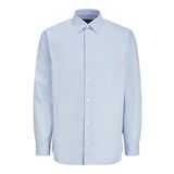 Jack & Jones Erkek Jprblabushwick Stanley Gömlek L/S Sn Uzun Kollu, Chambray Blue/Fit:Solid, XXL
