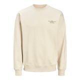 JACK & JONES Erkek Jprblachad Branding Sweat Crew Neck Sn Sweatshirt, Yaz kumu, XXL