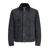 Jack & Jones Erkek JPRBLUSUEDE JACKET Ceket, Siyah, XXL