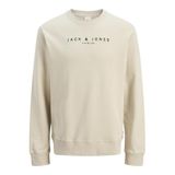 JACK & JONES Erkek Jprccjayson Sweat Crew Neck, Gümüş Astar, S