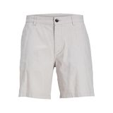 JACK & JONES Erkek JPSTACE JJSUMMER LINEN BLEND SHORT SN Şort, Crockery Detail:MELANGE, M