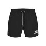 JACK & JONES Erkek Jpstbali Jjswim Şort AKM Logo SMU, Siyah, L