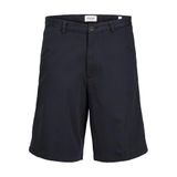 JACK & JONES Erkek Jpstbill Barret Chino Şort LNG Sn, Koyu Lacivert, S