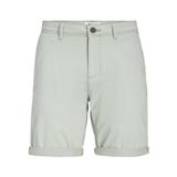 JACK & JONES Erkek JPSTBOWIE JJSHORTS SOLID SN Chino Şort Açık Mat Yeşil S