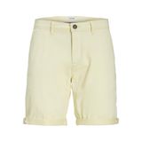 JACK & JONES Erkek JPSTBOWIE JJSHORTS SOLID SN Chino Şort Sarı Bej S