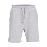 JACK & JONES Erkek Jpstbradley Sweat Şort Sn GMS Şort, Açık gri melanj, L