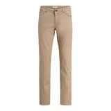 Jack & Jones Erkek Jpstclark Finn Pants Noos Jack & Jones Erkek Pantolon Regular Fit Pantolon, Limon Biber, 32W / 32L