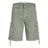 JACK & JONES Erkek JPSTCOLE JJTUCKER CARGO SHORT SN Kargo Şort Gri S
