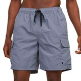 Jack & Jones Erkek JPSTFIJI JJSWIM CARGO LY Deniz Şortu, Gri, M