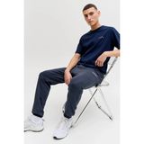 Jack & Jones Erkek Jpstgordon Logo Detaylı Çift Cepli Eşofman Altı 12288641 Lacivert - Lacivert