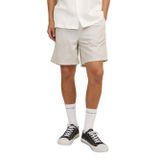 JACK & JONES Erkek JPSTJAIDEN JJSUMMER LINEN BLEND SHORT SN Jogger Şort Koyu Bej S