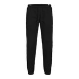 JACK & JONES Erkek Jpstkane Troy Cuffed Jogger Noos erkek pantolonu rahat kesim pantolon, Siyah, M