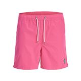 JACK & JONES Erkek JPSTMALTA JJSWIM MAGIC SS24 LY Deniz Şortu Fuşya M
