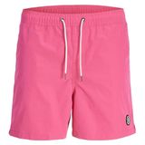 JACK & JONES Erkek JPSTMALTA JJSWIM MAGIC SS24 LY Deniz Şortu Fuşya S