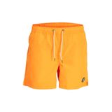 JACK & JONES Erkek JPSTMALTA JJSWIM MAGIC SS24 LY Deniz Şortu Turuncu S