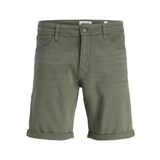 JACK & JONES Erkek Jpstrick Ethan Icon Şort Srt Sn, Çoklu Basil, M
