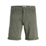 JACK & JONES Erkek Jpstrick Ethan Icon Şort SRT Sn, Çoklu Basil, XS